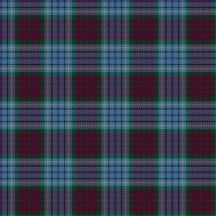 DunBroch tartan image from Scottish Register of Tartans