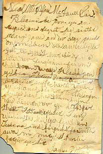 Unraveling the Family History of Arthur McFalls Letter from James Pittman to Arthur